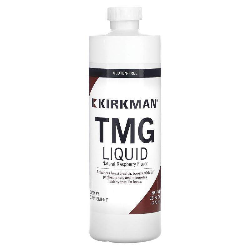 Kirkman Labs,TMG Liquid, Raspberry, 16 fl oz (473 ml)