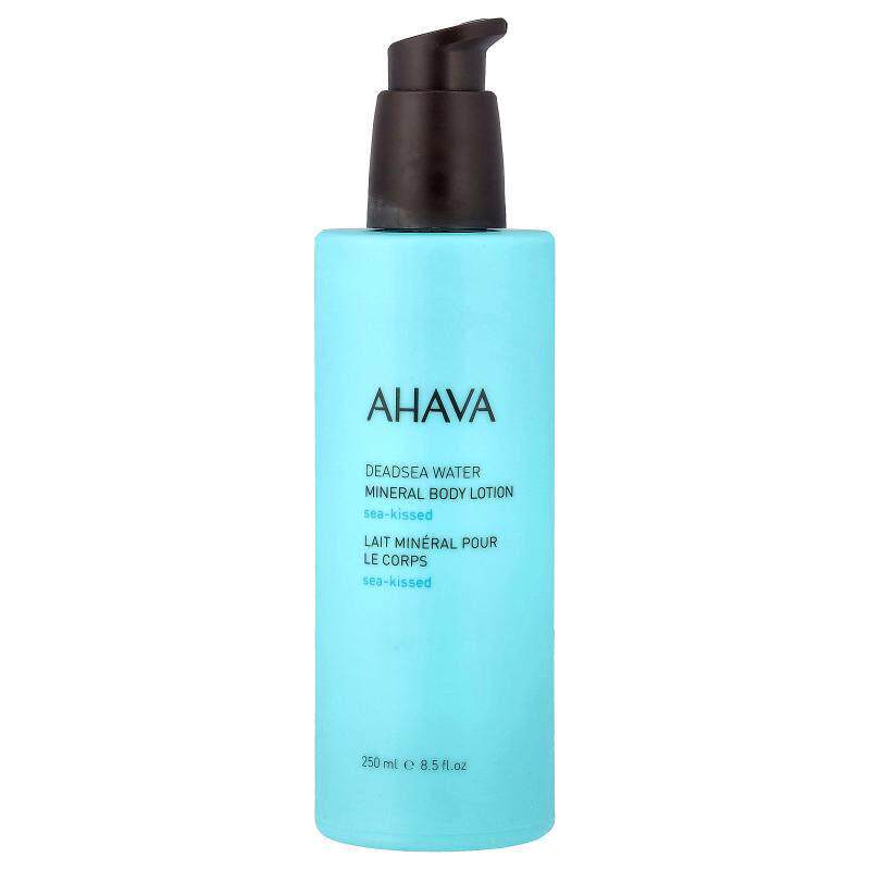AHAVA,矿物身体乳，死海水，海之吻，8.5 液量盎司（250 毫升）