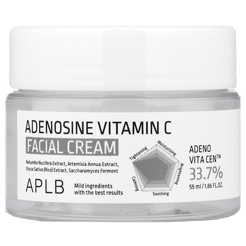 APLB,Adenosine Vitamin C Facial Cream , 1.86 fl oz (55 ml)