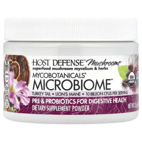 Host Defense/主体防御Mushrooms MycoBotanicals微生物粉益生菌