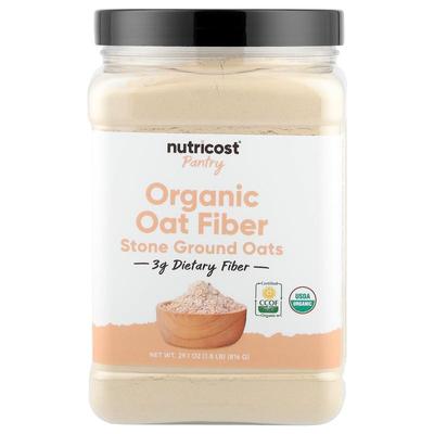 Nutricost,Pantry, Organic Oat Fiber, 29.1 oz (816 g)