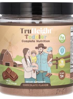 TruHeight,Toddler Complete Nutrition, Ages 1+, Chocolate, 6.