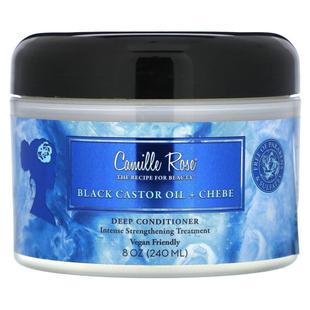 Camille Rose,Black Castor Oil + Chebe, Deep Conditioner, 8 o
