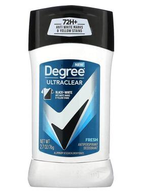 Degree,UltraClear，Black+White，止汗净味剂，海洋空气，2.7 盎