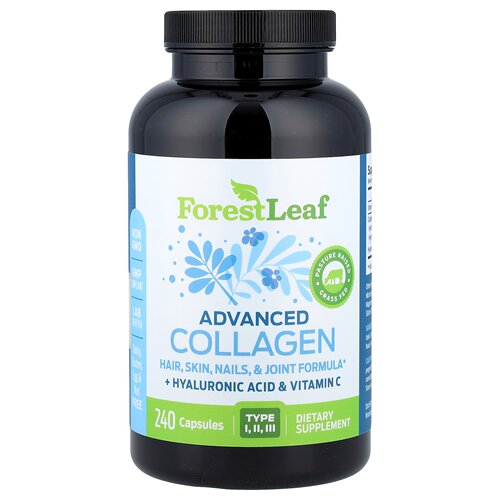 Forest Leaf高级胶原蛋白胶原蛋白补剂日常饮食之外坚持温和补充