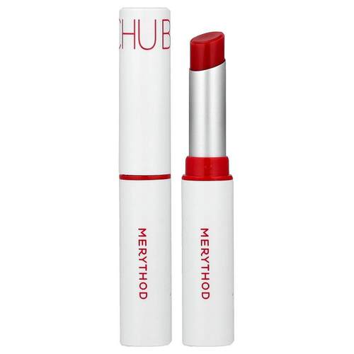 Merythod,Bling Chu Tinted Lip Balm, 01 Red Waltz, 0.12 oz (3