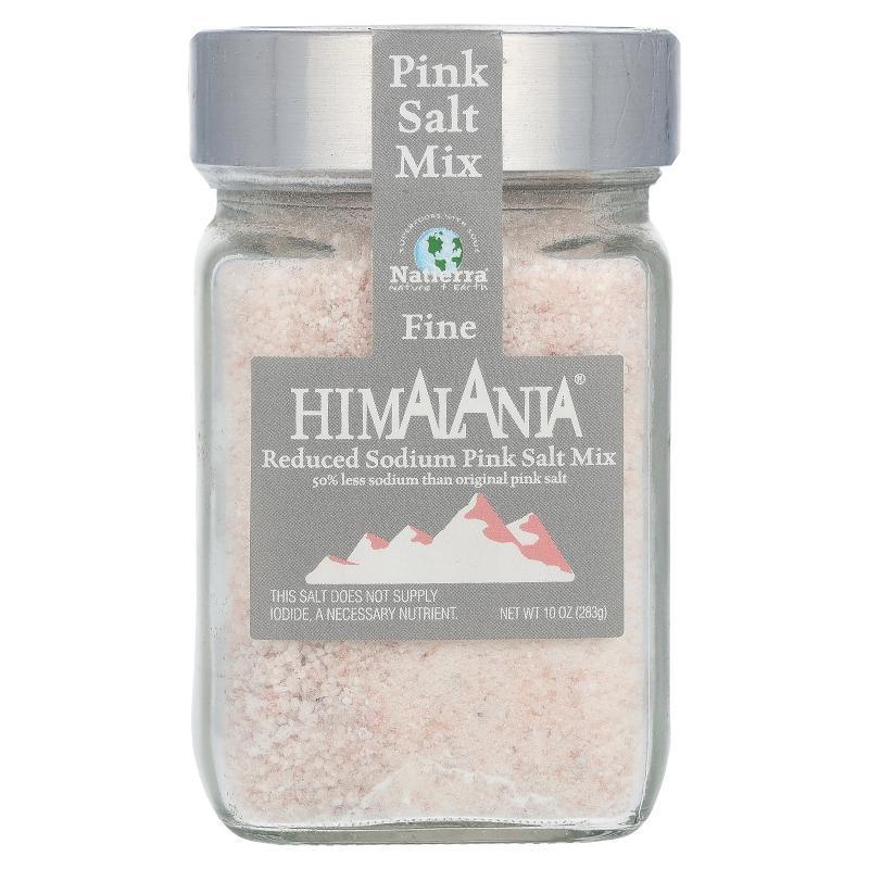 喜马拉雅,Reduced Sodium Pink Salt Mix, Fine, 10 oz (283 g)