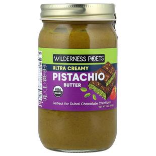Wilderness Poets LLC,Pistachio Butter, Ultra Creamy, 16 oz (