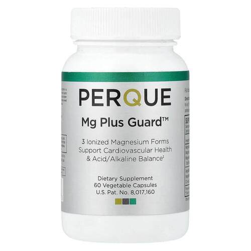 PERQUE,Mg Plus Guard™, 60 Vegetable Capsules
