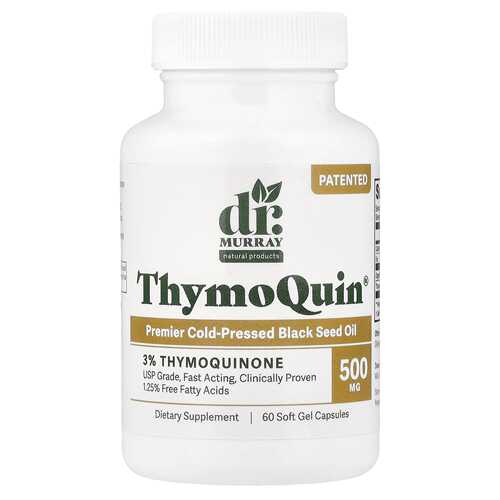 Dr. Murray's ThymoQuin黑种子晚间客厅里保持宁静状态润泽相伴