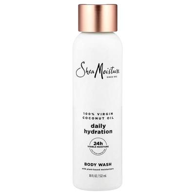 SheaMoisture,Daily Hydration Body Wash, 100% Virgin Coconut
