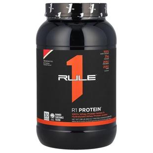 Rule One Proteins,R1 Protein Powder Drink Mix, Strawberries