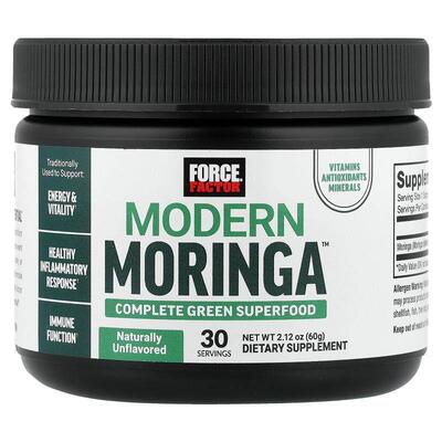 Force Factor,Modern Moringa™, Unflavored, 2.12 oz (60 g)