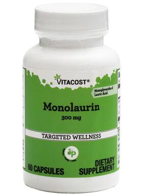 Vitacost,Monolaurin, 300 mg, 60 Capsules