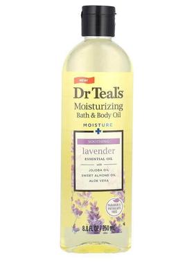 Dr. Teals,保湿沐浴和身体油树留兰香