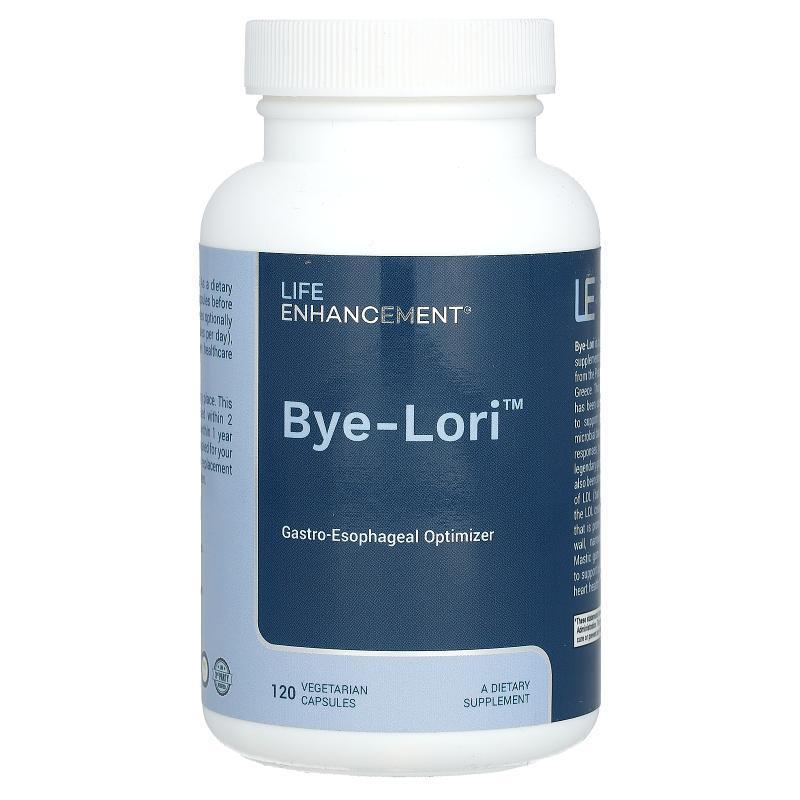 Life Enhancement,Bye-Lori 黄连木胶乳香提取物，120 粒胶囊