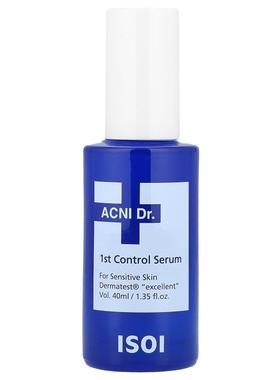 isoi,ACNI Dr. 1st Control Serum, For Sensitive Skin, 1.35 fl