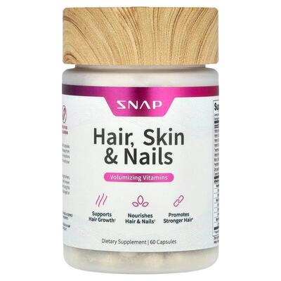 Snap Supplements,Hair, Skin &amp;amp;amp;amp; Nails , 60