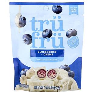 Tru Fru,Freeze-Dried Fresh, Blueberries + Creme, 3.4 oz (96