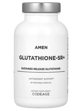 Codeage,Glutathione-SR+, 60 Vegetable Capsules