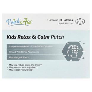 PatchAid,Kids Relax & Calm Patch, 30 Patches