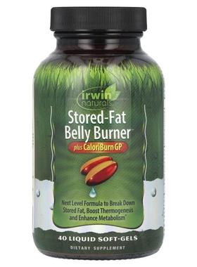 爱乐能,Stored-Fat Belly Burner, Plus CaloriBurn GP®, 40 Liqu