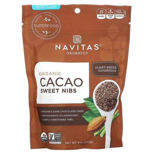 Navitas Organics,有机可可甜豆，8 盎司（227 克）