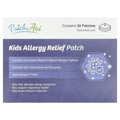 PatchAid,Kids Allergy Relief Patch, 30 Patches