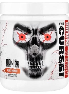 JNX Sports,The Curse®，肌酸，桃子芒果味，12.3 盎司（350 克）
