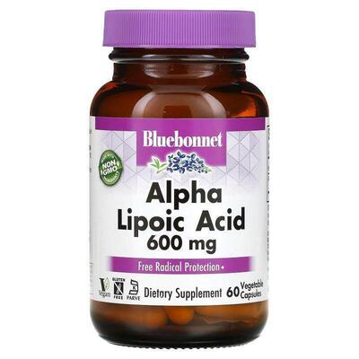 Bluebonnet Nutrition硫辛酸缓释片抵氧抗糖
