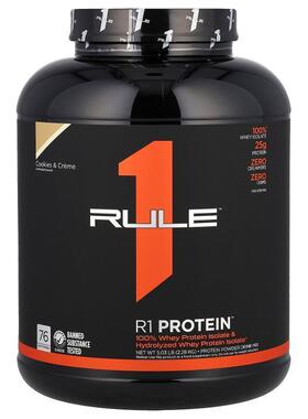 Rule One Proteins,R1 Protein Powder Drink Mix, Cookies &