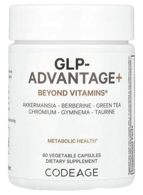 Codeage,GLP-Advantage+, Beyond Vitamins®, 60 Vegetable Capsu