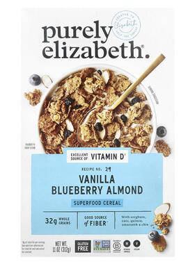 Purely Elizabeth,Superfood Cereal, Vanilla Blueberry Almond,