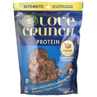 Nature's Path,Love Crunch®，蛋白质，优质有机格兰诺拉麦片，黑