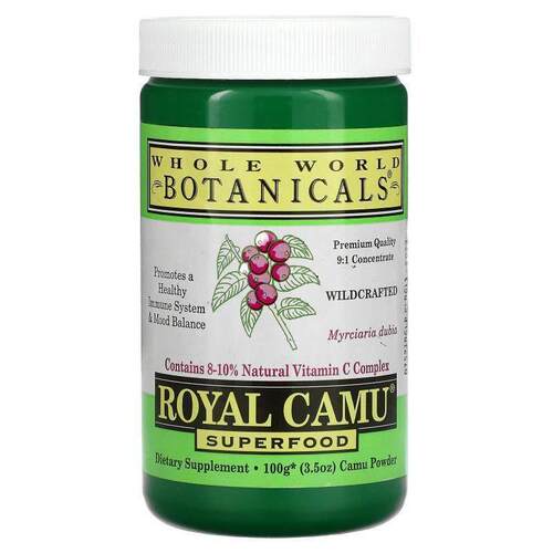 Whole World Botanicals,皇室卡姆果粉，3.5盎司（100克）
