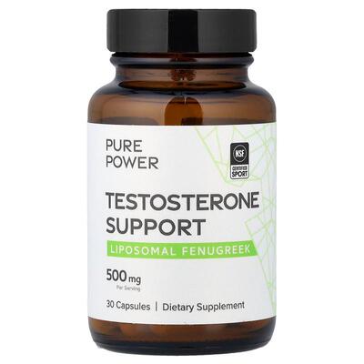 Mercola博士,Testosterone Support, 500 mg, 30 Capsules