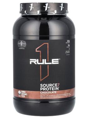 Rule One Proteins,Source7 Protein Powder Drink Mix, Chocolat