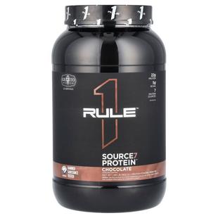 Rule One Proteins,Source7 Protein Powder Drink Mix, Chocolat
