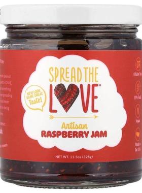 Spread The Love,人工树莓酱，11.5 盎司（326 克）
