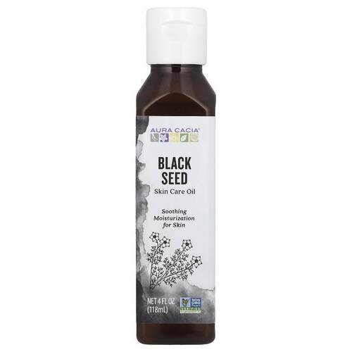 Aura Cacia,栽培黑种草籽护肤油，4 液量盎司（118 毫升）
