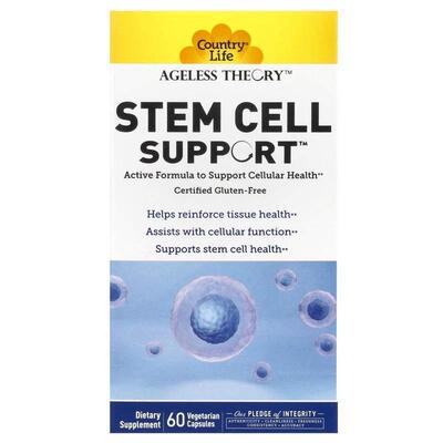 乡村生活,Ageless Theory, Stem Cell Support, 60 Vegetarian Ca