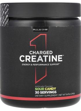 Rule One Proteins,Charged Creatine, Sour Candy, 8.47 oz (240