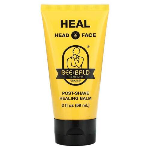 Bee Bald,Heal Head &amp; Face, Post-Shave Healing Balm,