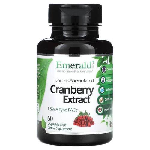 Emerald Laboratories,Cranberry Extract, 60 Vegetable Caps