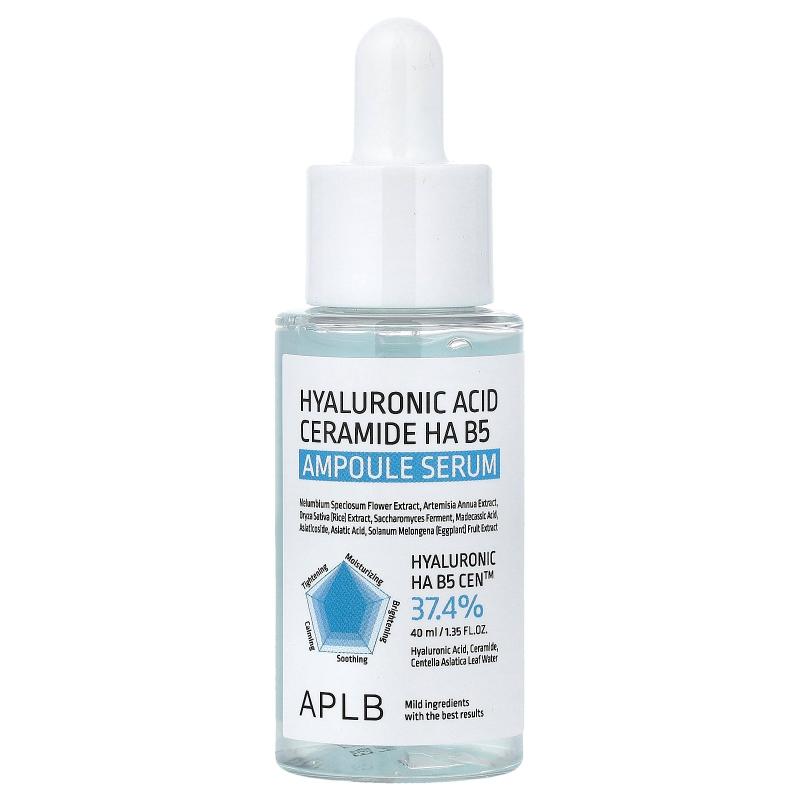 APLB,透明质酸神经酰胺 HA B5 安瓶精华，1.35 液量盎司（40 毫升