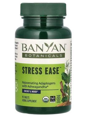 Banyan Botanicals,Stress Ease，90 片