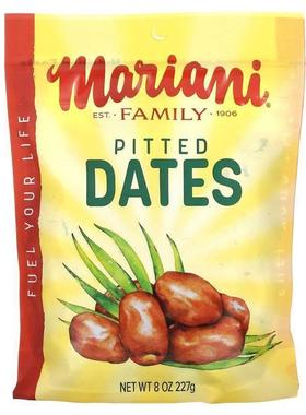 Mariani Dried Fruit,Pitted Dates, 8 oz (227 g)