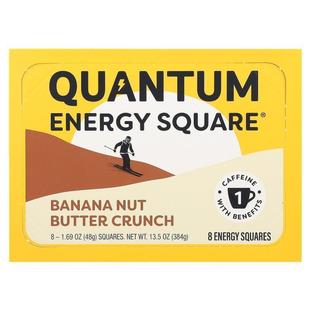 Banana Nut Energy ENERGY Squ SQUARE Crunch QUANTUM Butter