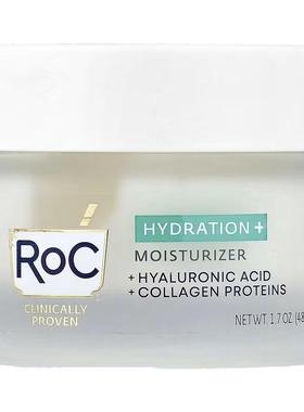 洛克RoC补水+保湿霜透明质酸胶原蛋白肽滋润面霜