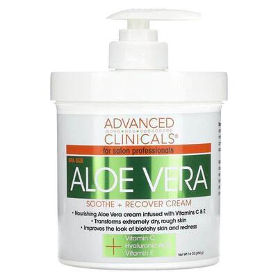 Advanced Clinicals,芦荟，舒缓霜，16 盎司（454 克）